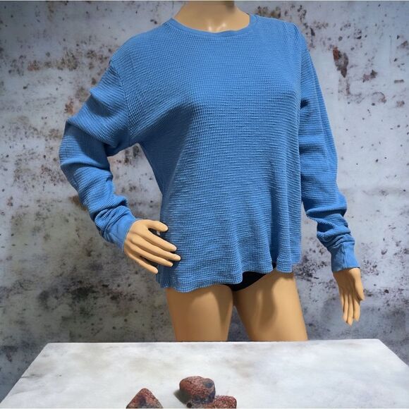 RE/DONE Thermal Long Sleeve Tee, NWT - Picture 3 of 5